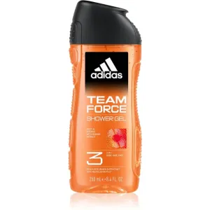 Adidas Team Force Shower Gel 3-In-1 250 ml sprchovací gél pre mužov