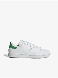 Biele detské tenisky adidas Originals Stan Smith J #598273