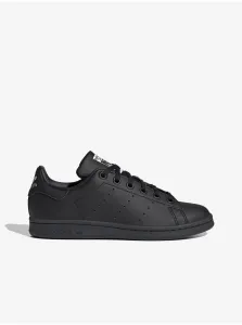 Čierne detské tenisky adidas Originals Stan Smith #598268