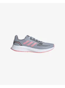 Detská bežecká obuv adidas Runfalcon 2.0 Sivá / Ružová