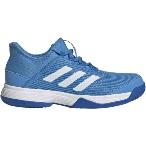 adidas ADIZERO CLUB K Detská tenisová obuv, modrá, veľkosť 36 2/3