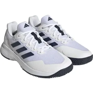 adidas GAMECOURT 2 M Pánska tenisová obuv, biela, veľkosť 41 1/3 #5695499