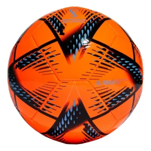 adidas AL RIHLA CLUB Futbalová lopta, oranžová, veľkosť 4