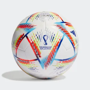 adidas AL RIHLA TRINING Futbalová lopta, biela, veľkosť 5