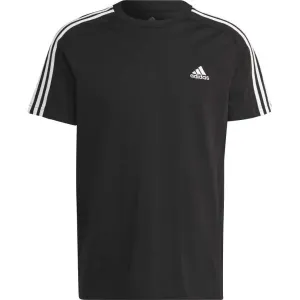 adidas 3S SJ T Pánske tričko, čierna, veľkosť XXXL