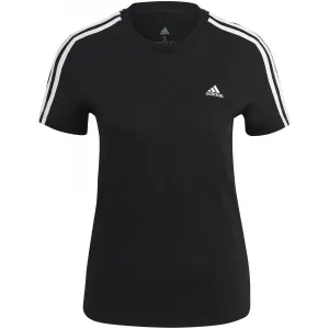 adidas 3S TEE Dámske tričko, čierna, veľkosť #9223607