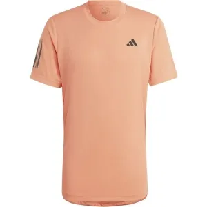 adidas CLUB 3STR TEE Pánske tenisové tričko, oranžová, veľkosť #6880631