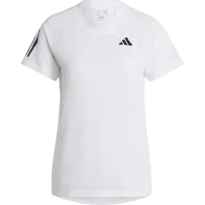 adidas CLUB TEE Dámske tenisové tričko, biela, veľkosť #7409172