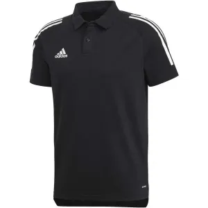 adidas CON20 POLO Pánske tričko polo, čierna, veľkosť #458864