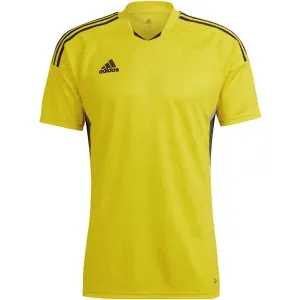 adidas CON22 MD JSY Pánsky futbalový dres, žltá, veľkosť #5151859