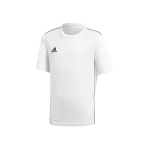 adidas CORE18 JSY Y Juniorský  futbalový dres, biela, veľkosť #455378