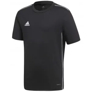 adidas CORE18 JSY Y Juniorský  futbalový dres, čierna, veľkosť #5152680