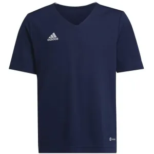adidas ENT22 JSY Y Juniorský  futbalový dres, tmavo modrá, veľkosť