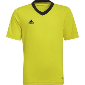 adidas ENT22 JSY Y Juniorský  futbalový dres, žltá, veľkosť