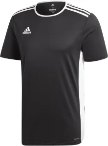 adidas ENTRADA 18 JSY Pánsky futbalový dres, čierna, veľkosť #424181