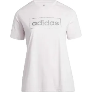 adidas FL BX G T IN Dámske športové tričko plus size, ružová, veľkosť 1x