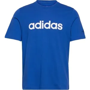 adidas LIN SJ T Pánske tričko, modrá, veľkosť M