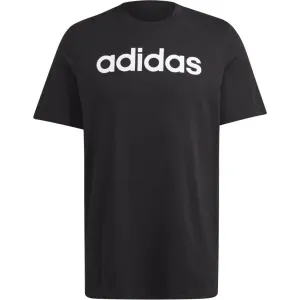 adidas LIN SJ TEE Pánske tričko, čierna, veľkosť #9301938