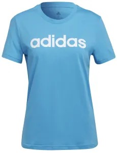 adidas LIN T Dámske tričko, modrá, veľkosť L