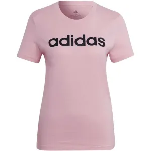 adidas LIN T Dámske tričko, ružová, veľkosť S #446353