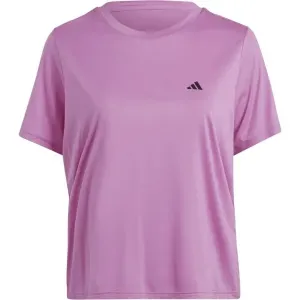 adidas MINIMAL T PS Dámske športové tričko plus size, ružová, veľkosť #8184804