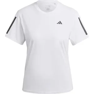 adidas OWN THE RUN TEE Dámske bežecké tričko, biela, veľkosť
