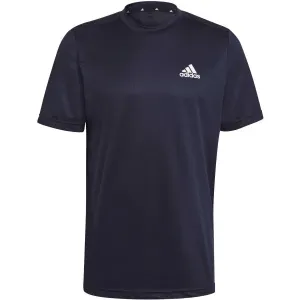 adidas PL T Pánske športové tričko, tmavo modrá, veľkosť L