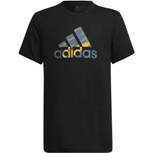 adidas PRIME TEE Chlapčenské tričko, čierna, veľkosť 152