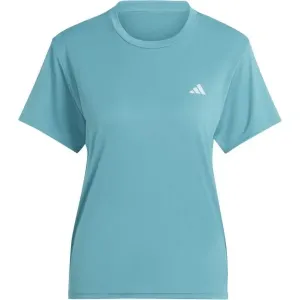 adidas RUN IT TEE Dámske bežecké tričko, svetlomodrá, veľkosť #7414694