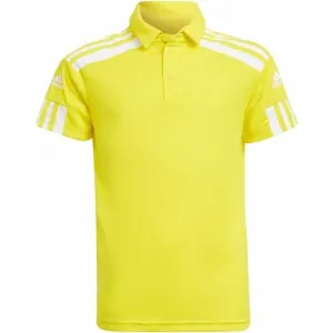 adidas SQ21 POLO Y Juniorské polo tričko, žltá, veľkosť #5152553