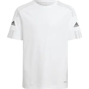adidas SQUAD 21 JSY Y Chlapčenský futbalový dres, biela, veľkosť #5152608
