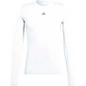 adidas TF LS TEE Pánske tričko, biela, veľkosť