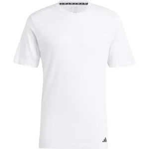 adidas YOGA BASE TEE Pánske športové tričko, biela, veľkosť