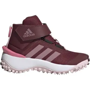adidas FORTATRAIL EL Dievčenská outdoorová obuv, vínová, veľkosť #8004651