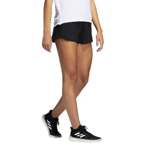 Tréningové šortky adidas Performance dámske, čierna farba, jednofarebné, stredne vysoký pás #7284687