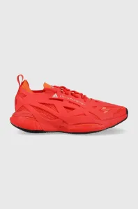 Bežecké topánky adidas by Stella McCartney  SOLARGLIDE červená farba