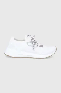 Topánky adidas by Stella McCartney aSMC UltraBOOST FZ3039 biela farba, na plochom podpätku