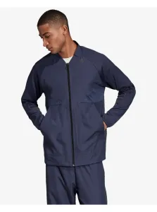 Ľahké bundy pre mužov adidas Originals - modrá #3162899