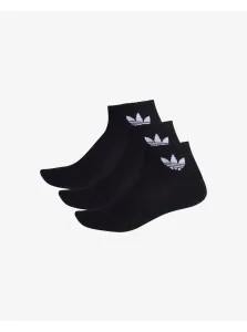 Sada troch párov ponožiek v čiernej farbe adidas Originals #639260