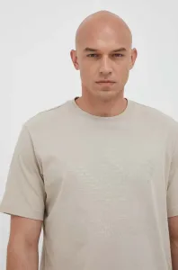Bavlnené tričko adidas Originals béžová farba, s potlačou #8741754