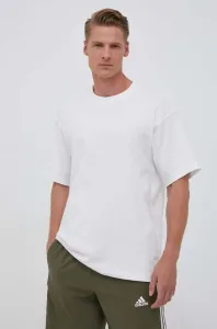 Bavlnené tričko adidas Originals biela farba, s nášivkou #8740790