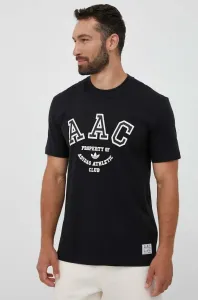 Bavlnené tričko adidas Originals čierna farba, s potlačou #8741205