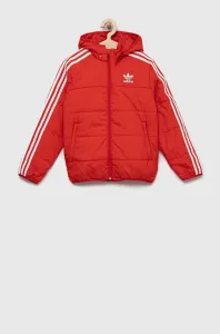 Detská bunda adidas Originals červená farba, #8521053