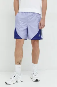 Šortky adidas Originals pánske, fialová farba #4240986
