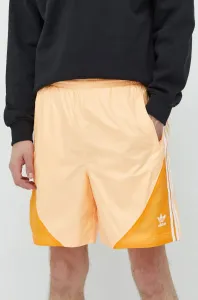 Šortky adidas Originals pánske, oranžová farba,