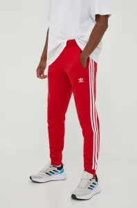 Tepláky adidas Originals Adicolor Classics 3-Stripes Pants červená farba, s nášivkou, IM2111