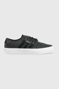 Semišové tenisky adidas Originals čierna farba #8463934