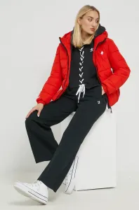 Mikina adidas Originals Always Original dámska, čierna farba, s kapucňou, jednofarebná #8318586