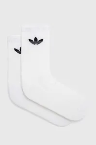 Ponožky adidas Originals 6-pak biela farba, IJ5619
