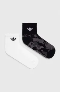 Ponožky adidas Originals čierna farba